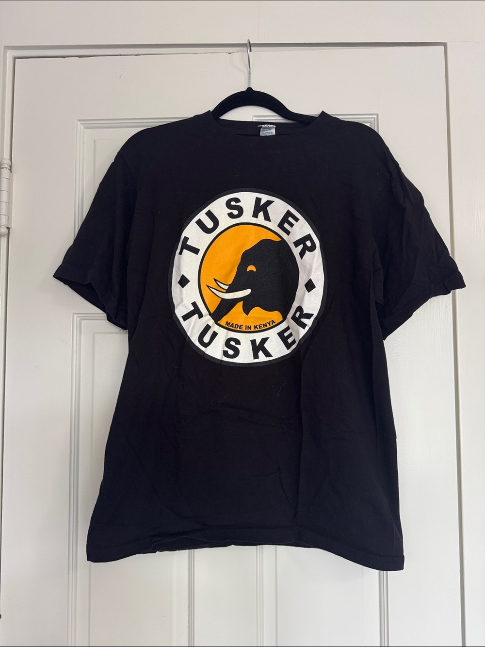 Black Short-Sleeve Graphic Tee